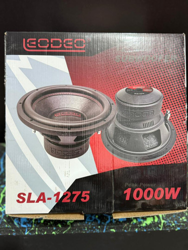 ساب ووفر لئودئو مدل SLA-1275 نیمه سنگین 1000 وات|Leodeo Subwoofer Model SLA-1275 Semi-Heavy 1000 Watts